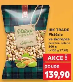 Kaufland IBK TRADE Pistácie ve skořápce nabídka