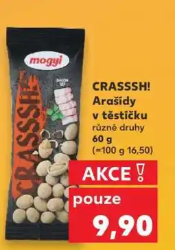Kaufland CRASSH! Arašídy v těstíčku nabídka