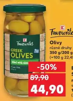 Kaufland Favourites Greek Olives nabídka