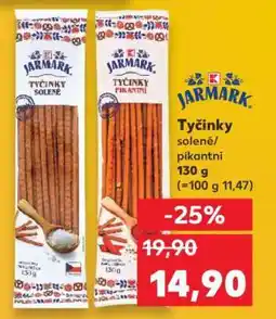 Kaufland Tyčinky solené/pikantní nabídka