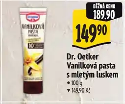 Albert Dr. Oetker Vanilková pasta s mletým luskem nabídka