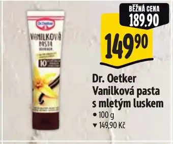 Albert Dr. Oetker Vanilková pasta s mletým luskem nabídka