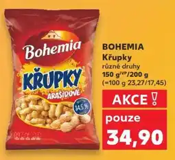Kaufland Bohemia Křupky arašídové nabídka