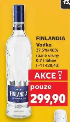 Kaufland Finlandia Vodka nabídka