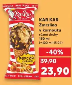Kaufland KAR KAR Zmrzlina v kornoutu nabídka