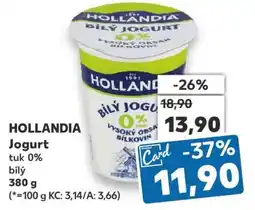 Kaufland Hollandia jogurt nabídka