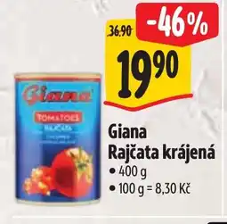 Albert Giana Rajčata krájená nabídka