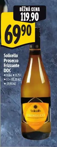 Albert Solicello Prosecco Frizzante DOC nabídka