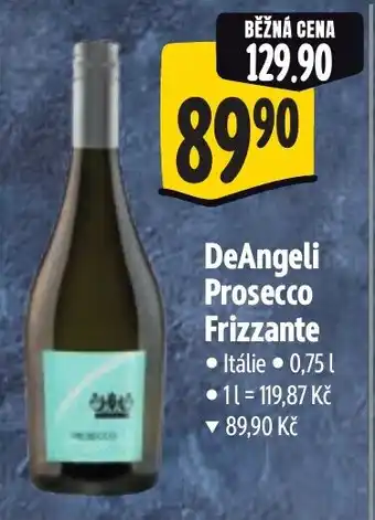 Albert DeAngeli Prosecco Frizzante nabídka
