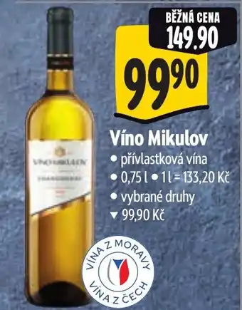 Albert Víno Mikulov nabídka