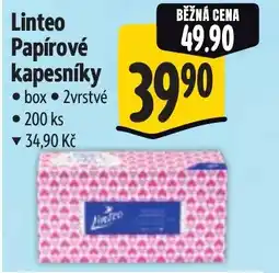 Albert Linteo Papírové kapesníky nabídka