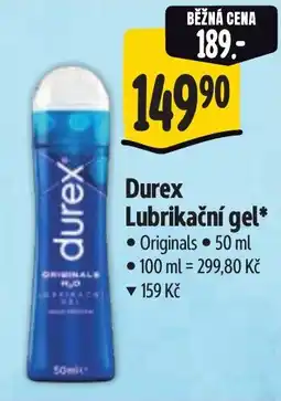 Albert Durex Lubrikační gel nabídka