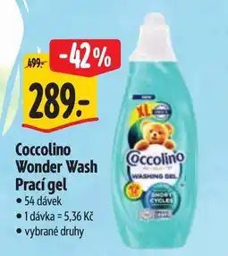 Albert Coccolino Wonder Wash Prací gel nabídka