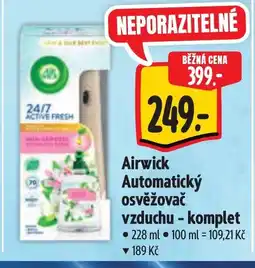 Albert Airwick Automatický osvěžovač vzduchu - komplet nabídka