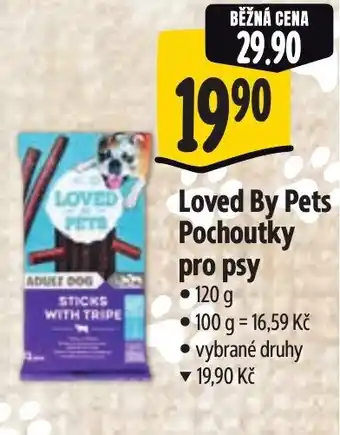Albert Loved By Pets Pochoutky pro psy nabídka