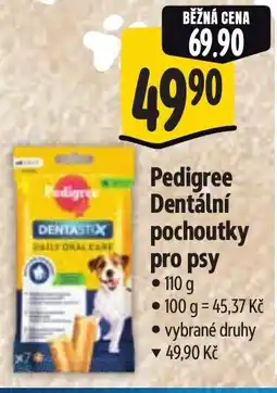 Albert Pedigree Dentální pochoutky pro psy nabídka
