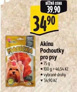 Albert Akinu Pochoutky pro psy nabídka