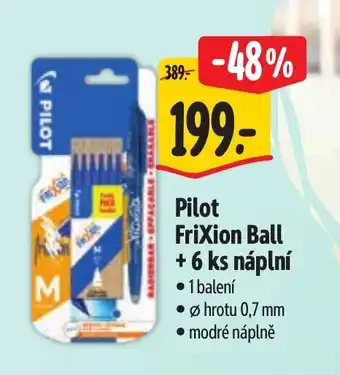 Albert Frixion Ball + 6 ks náplní nabídka