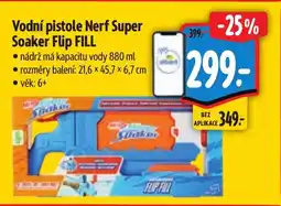 Albert Vodní pistole Nerf Super Soaker Flip Fill nabídka