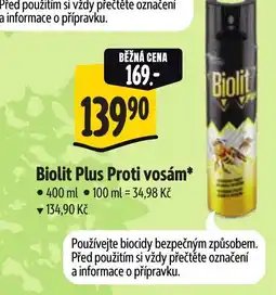 Albert Biolit Plus Proti vosám nabídka
