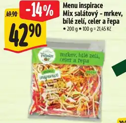 Albert Menu inspirace Mix salátový - mrkev, bílé zelí, celer a řepa nabídka