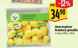 Albert Menu inspirace Brambory grenaille nabídka