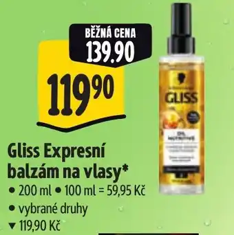 Albert Gliss Expresní balzám na vlasy nabídka