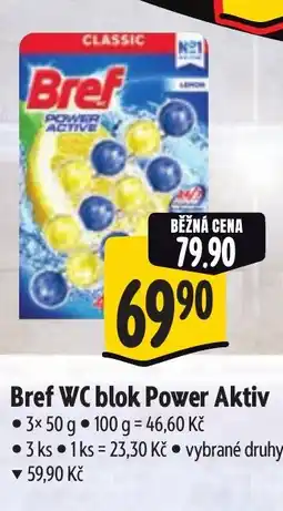 Albert Bref WC blok Power Aktiv nabídka