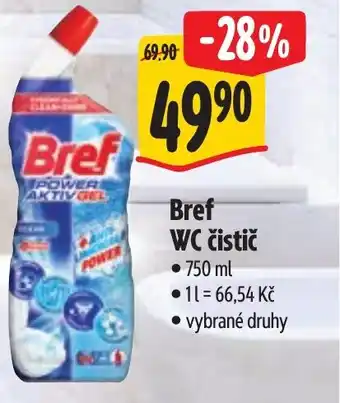 Albert Bref WC čistič nabídka