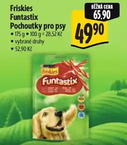 Albert Friskies Funtastix Pochoutky pro psy nabídka