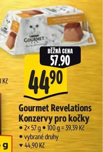 Albert Gourmet Revelations Konzervy pro kočky nabídka