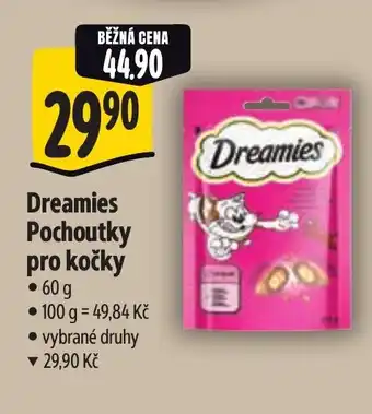 Albert Dreamies Pochoutky pro kočky nabídka