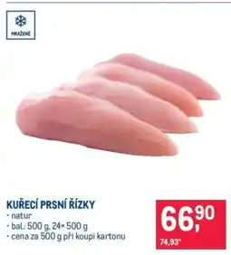 Makro Kuřecí prsní řízky nabídka