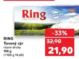 Kaufland RING Tavený sýr nabídka
