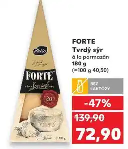 Kaufland FORTE Tvrdý sýr à la parmazán nabídka