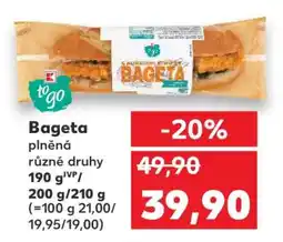 Kaufland Bageta nabídka