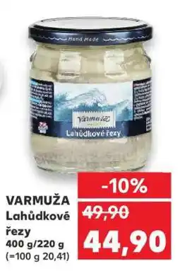 Kaufland VARMUŽA Lahůdkové řezy nabídka