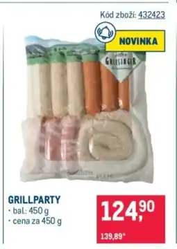 Makro Grillparty nabídka