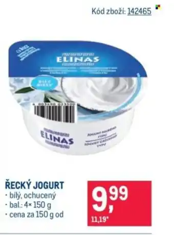 Makro Řecký jogurt nabídka