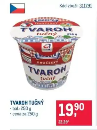 Makro MADETA Tvaroh tučný nabídka