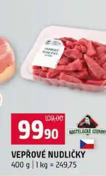 Terno KOSTELECKE ZENINY VEPŘOVÉ NUDLIČKY nabídka