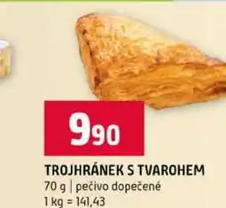 Terno TROJHRÁNEK S TVAROHEM 70 g pečivo dopečené nabídka