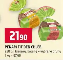 Terno PENAM FIT DEN CHLÉB 250 g krájený, balený vybrané druhy nabídka