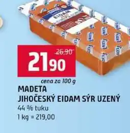Terno MADETA JIHOČESKÝ EIDAM SÝR UZENÝ 44% tuku nabídka