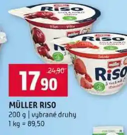 Terno MÜLLER RISO 200 g vybrané druhy nabídka