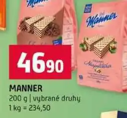 Terno MANNER 200 g vybrané druhy nabídka