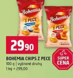 Terno BOHEMIA CHIPS Z PECE 100 g vybrané druhy nabídka