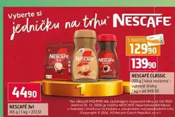 Terno NESCAFÉ CLASSIC 200 g káva instantní vybrané druhy nabídka