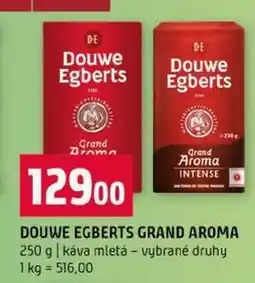 Terno DOUWE EGBERTS GRAND AROMA 250 g káva mletá vybrané druhy nabídka