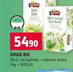 Terno DRUID BIO 30 g čaj bylinný vybrané druhy nabídka